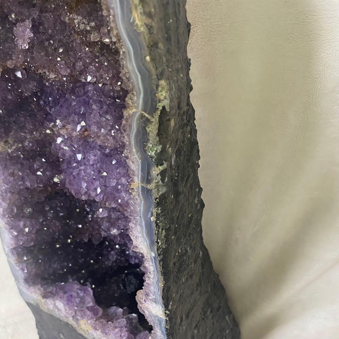 アメジストドーム 約50cm 約13kg ヒビあり モリオン