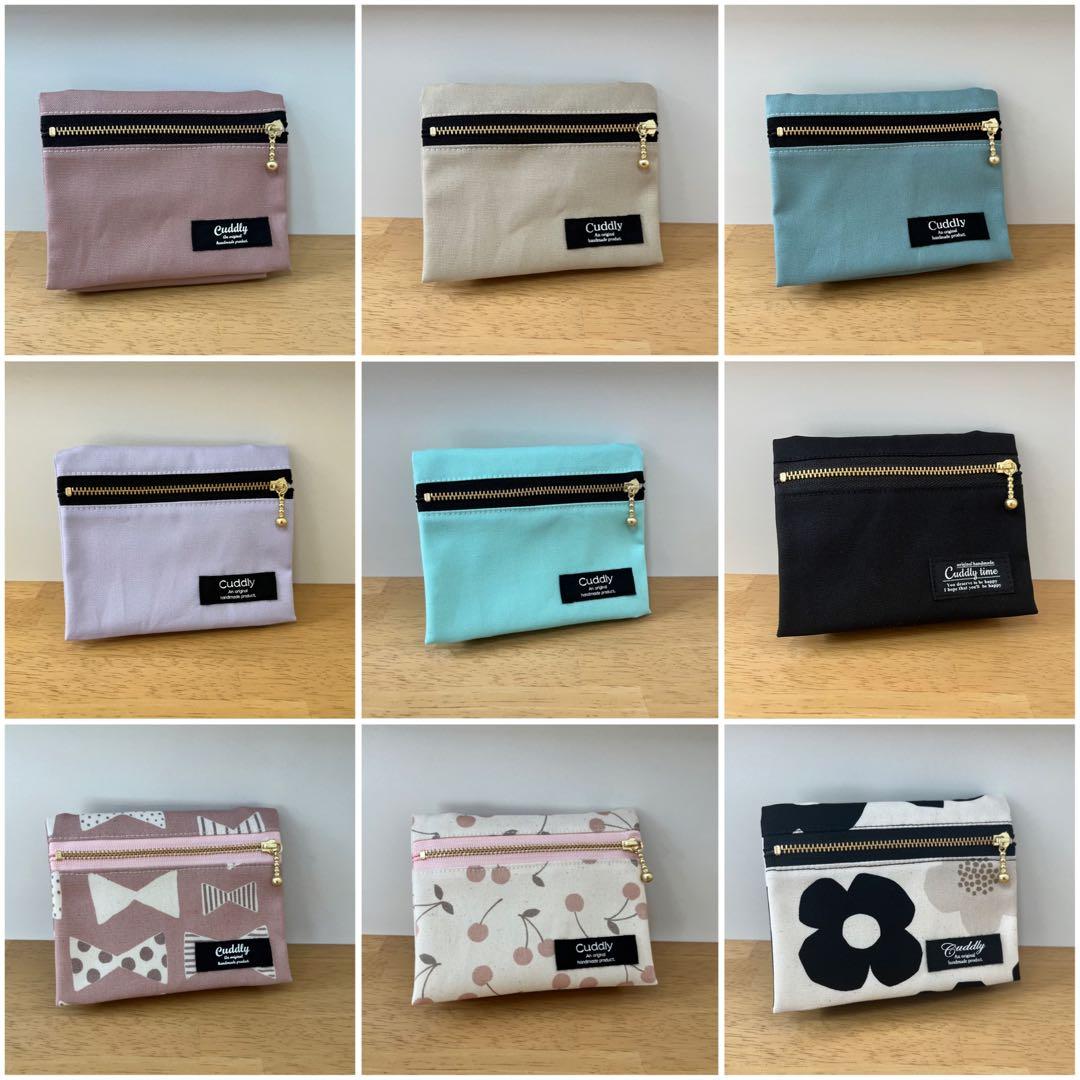 移動ポケット☆オーダー受付中☆フリル☆フタなし☆ハンドメイド