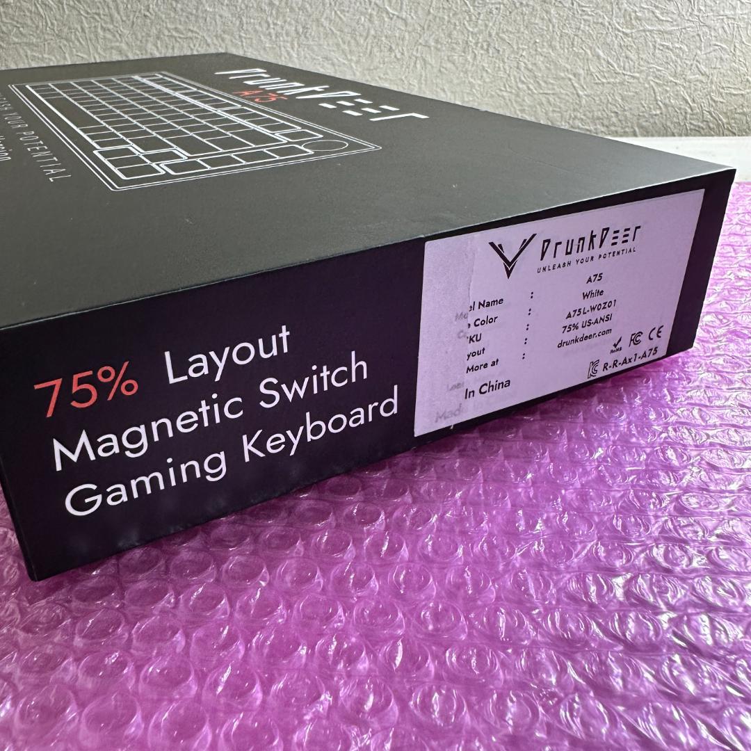 キーボード DrunkDeer A75 Aluminum Case Ver. 75%
