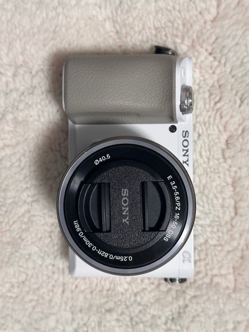 SONY α6100 ホワイト ダブルズームレンズキット