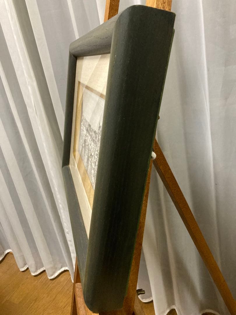 油彩 油絵 肉筆 フランス世界遺産の城 【モーリ・ナカツカ】サイン M 3号美品