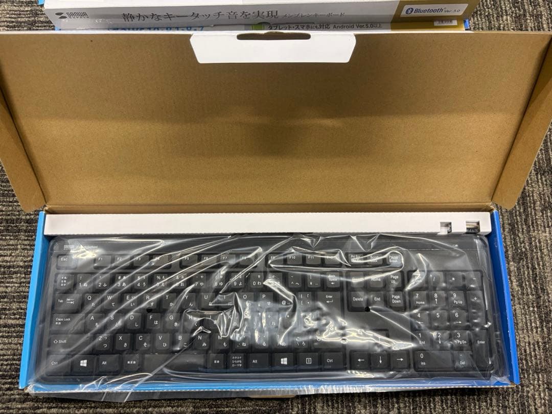 新品未開封Bluetooth静音ワイヤレスキーボード4個