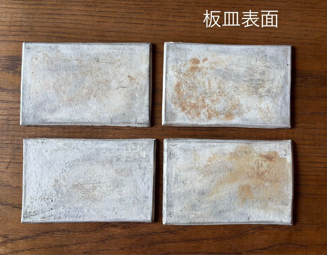 【訳アリ】林彩子さん 平皿 板皿 大小セット
