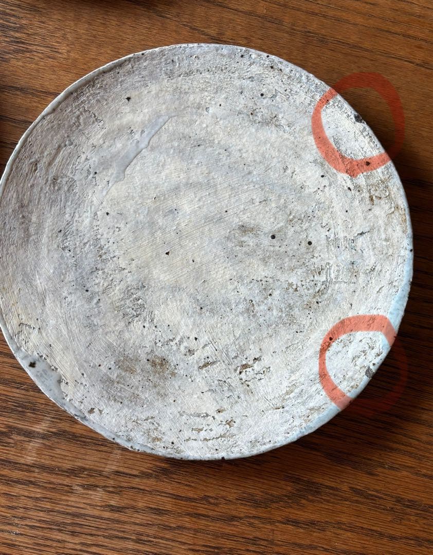 【訳アリ】林彩子さん 平皿 板皿 大小セット