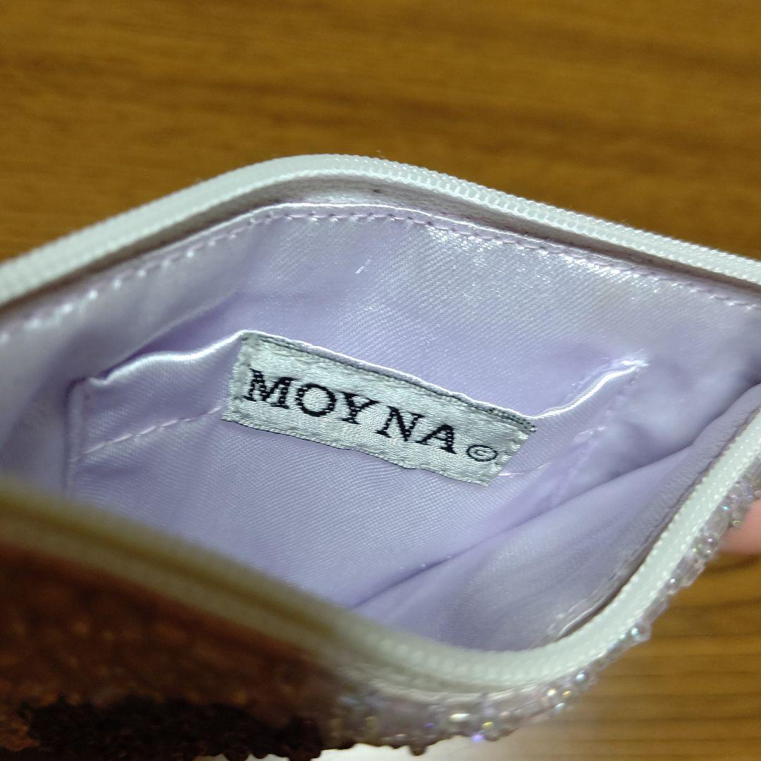 【セレブブランド】MONYA ニューヨーク ハートビーズ小銭入れ
