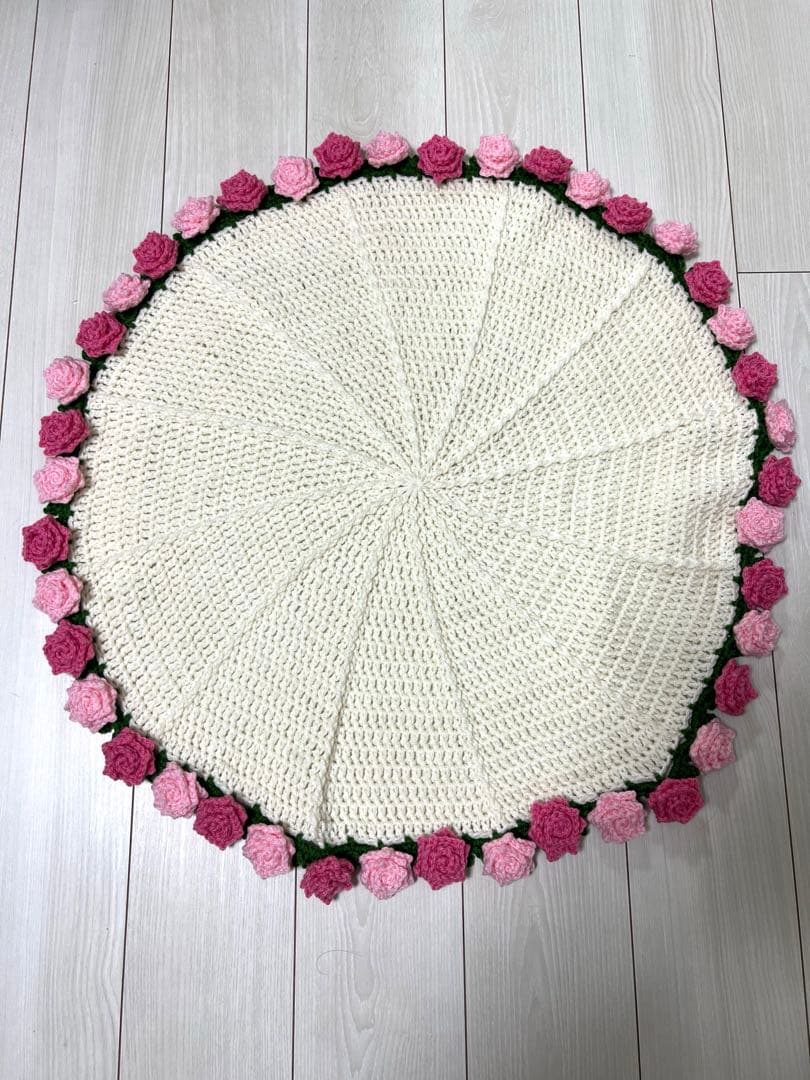 【値下げ】花束ブーケブランケット ピンク２色