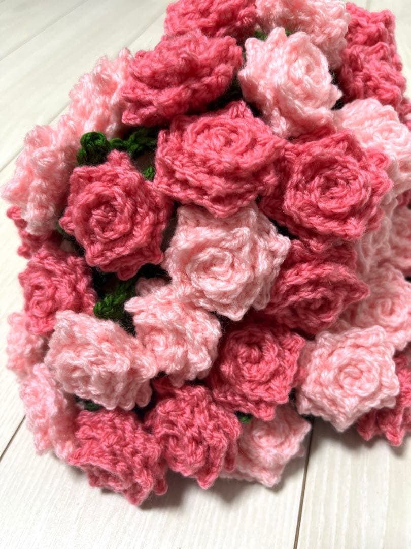 【値下げ】花束ブーケブランケット ピンク２色