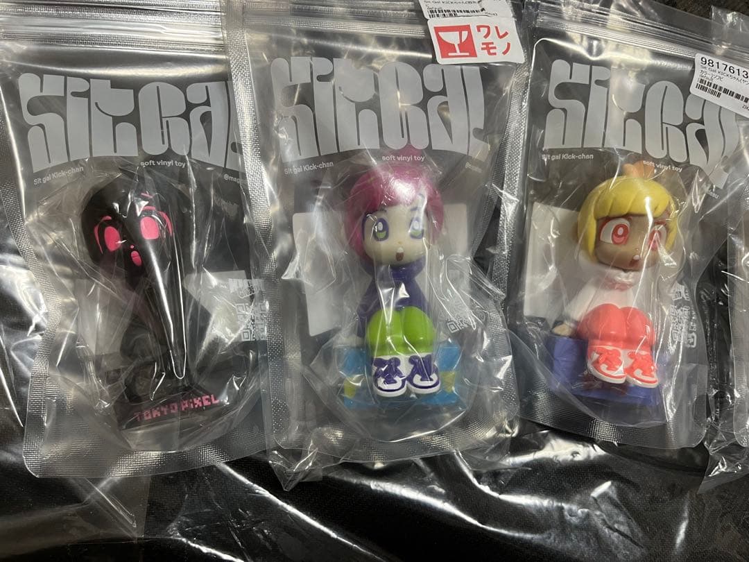 Sit Gal KICKちゃん 5体セット DEATHMENTALソフビ