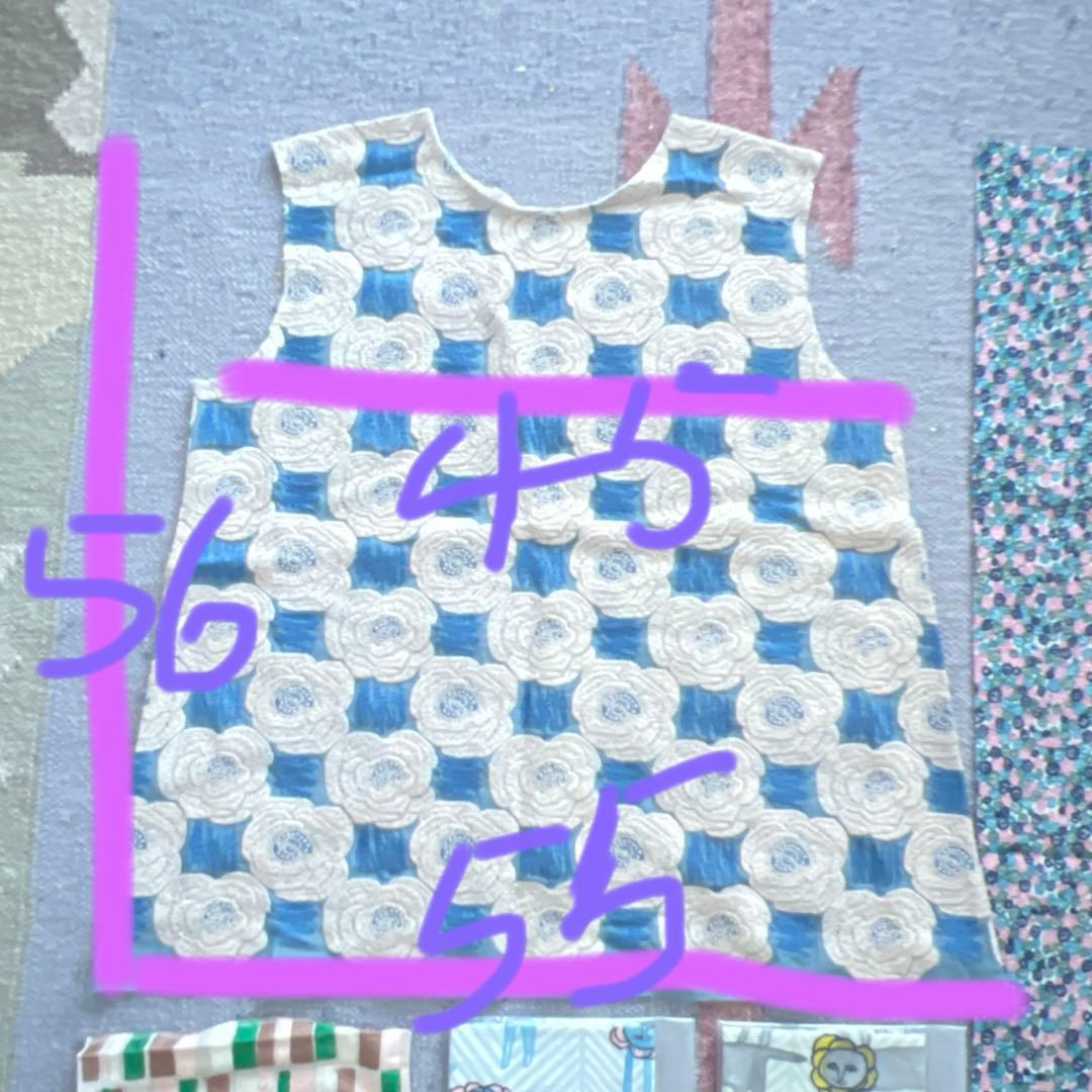 ミナペルホネンハギレskyflower@s10