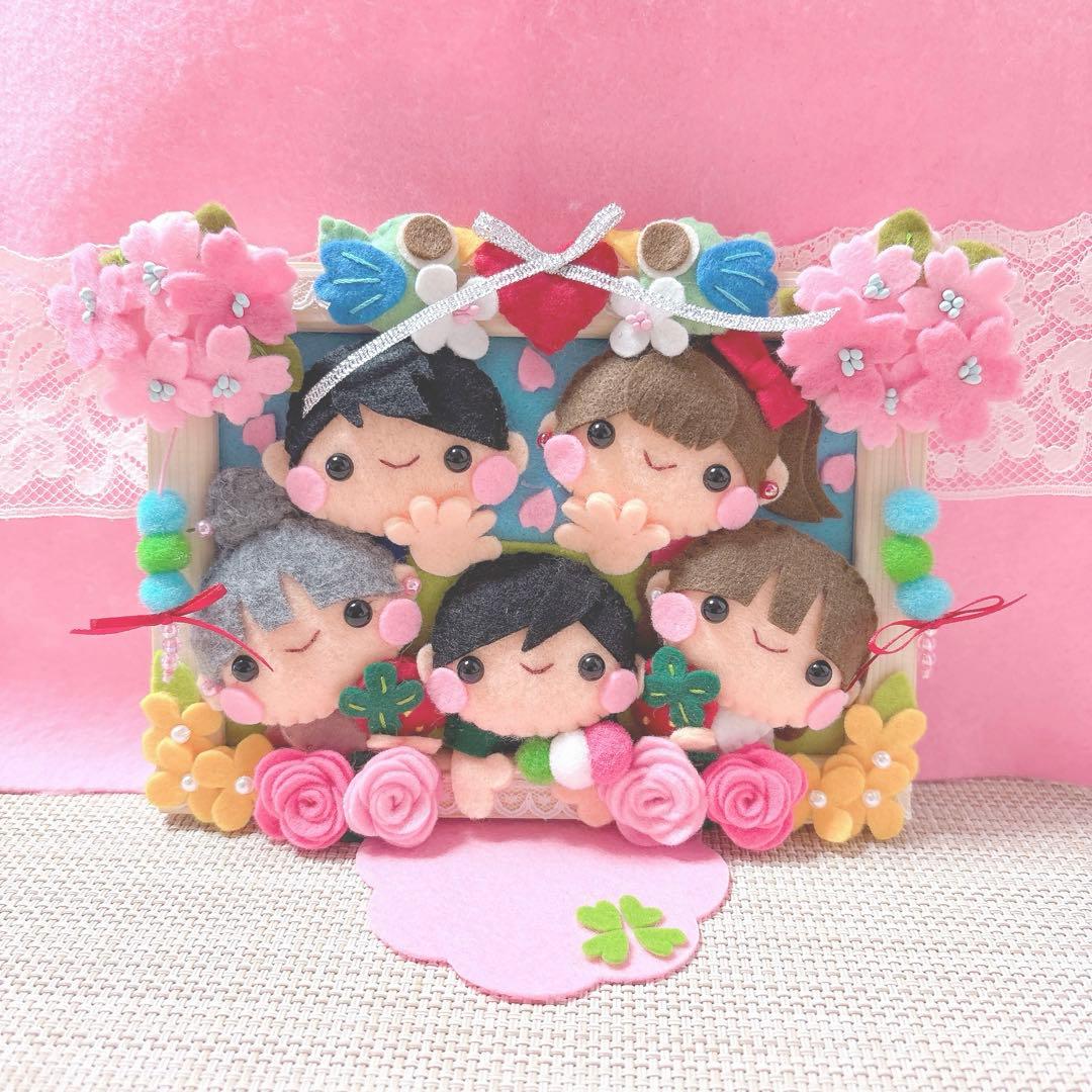 フェルトリース・フェルト飾り・専用