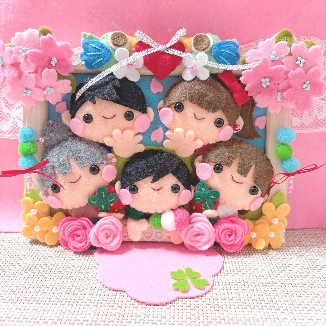 フェルトリース・フェルト飾り・専用