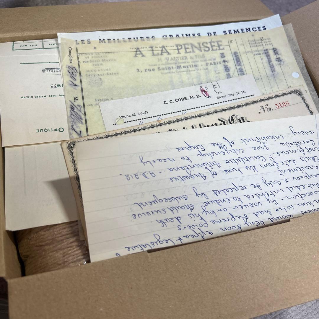 紙もの まとめ売り 蚤の市 ジャンクジャーナル ①