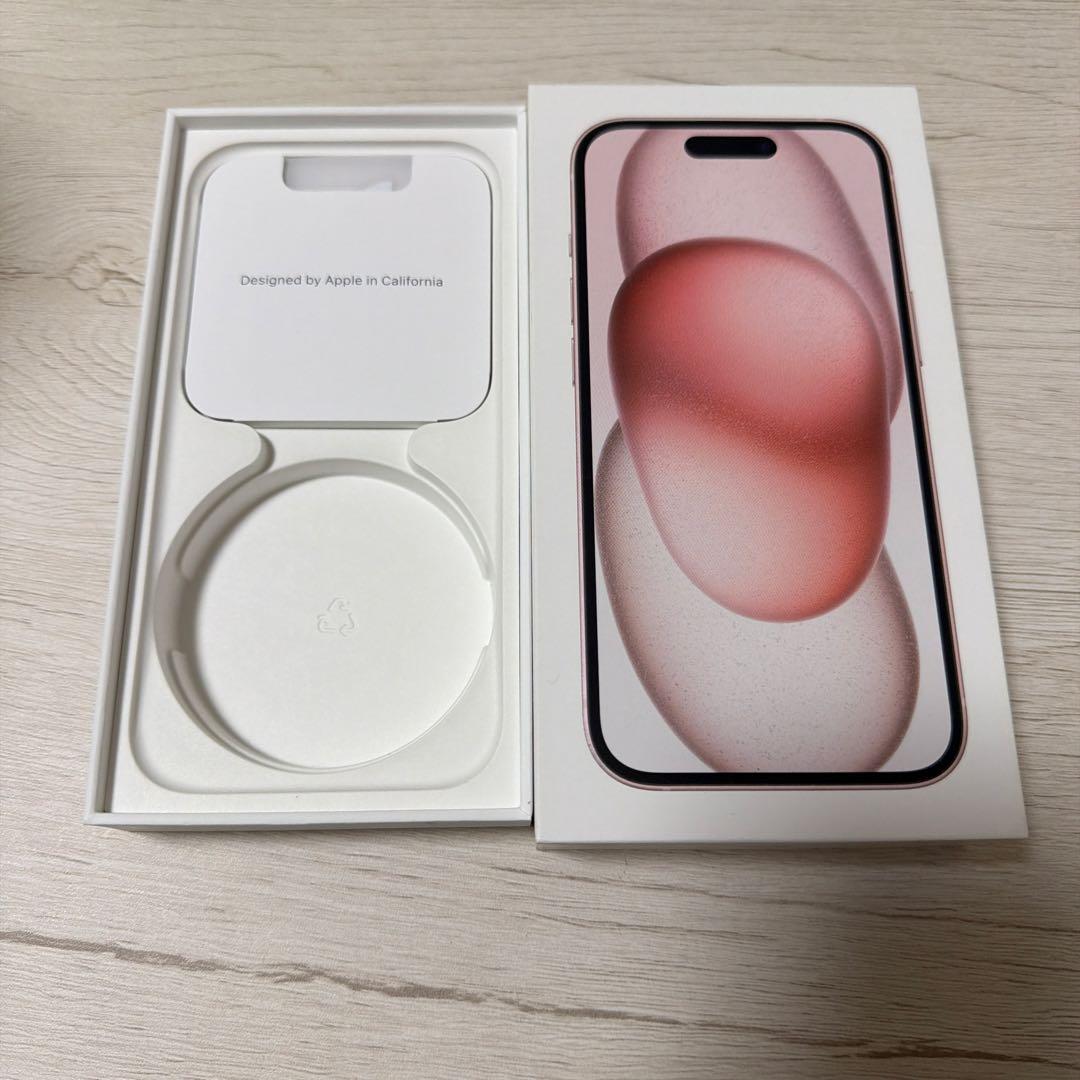 【24h以内発送】Apple iPhone 15 ピンク 本体 128GB