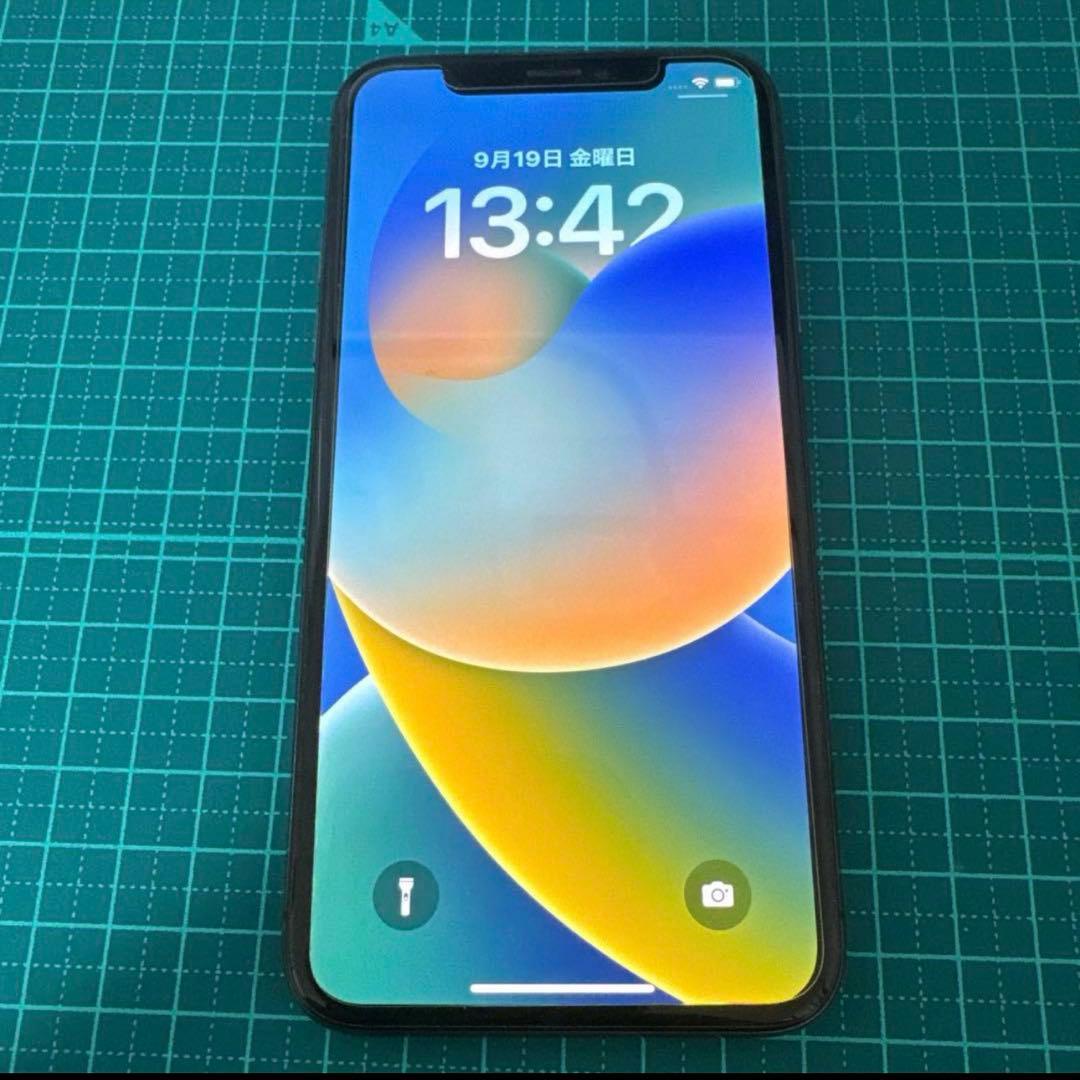 iPhoneX 64GB スペースグレイ SIMフリー