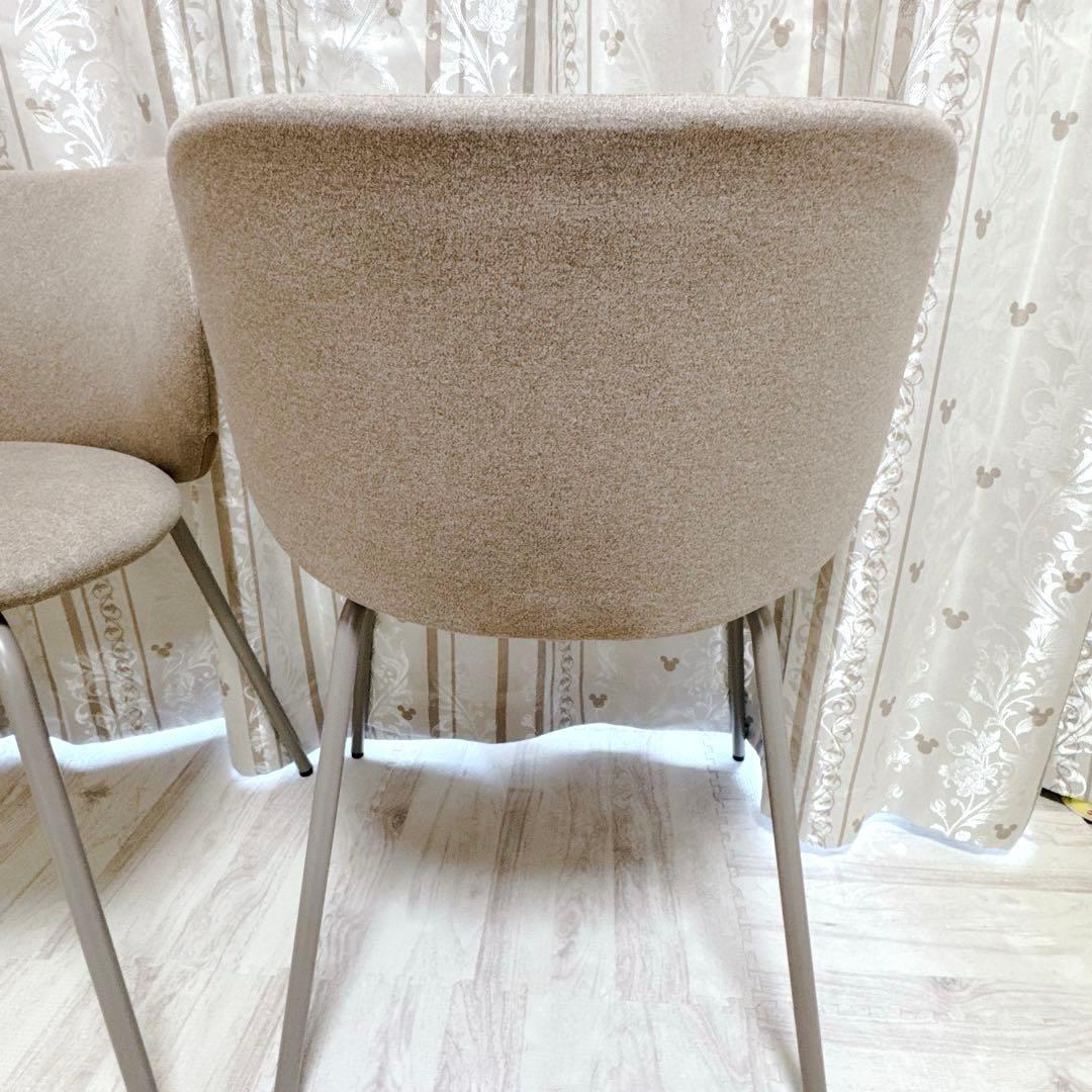 【極美品】IKEA KRYLBO クリルボー チェア ダークベージュ 2脚