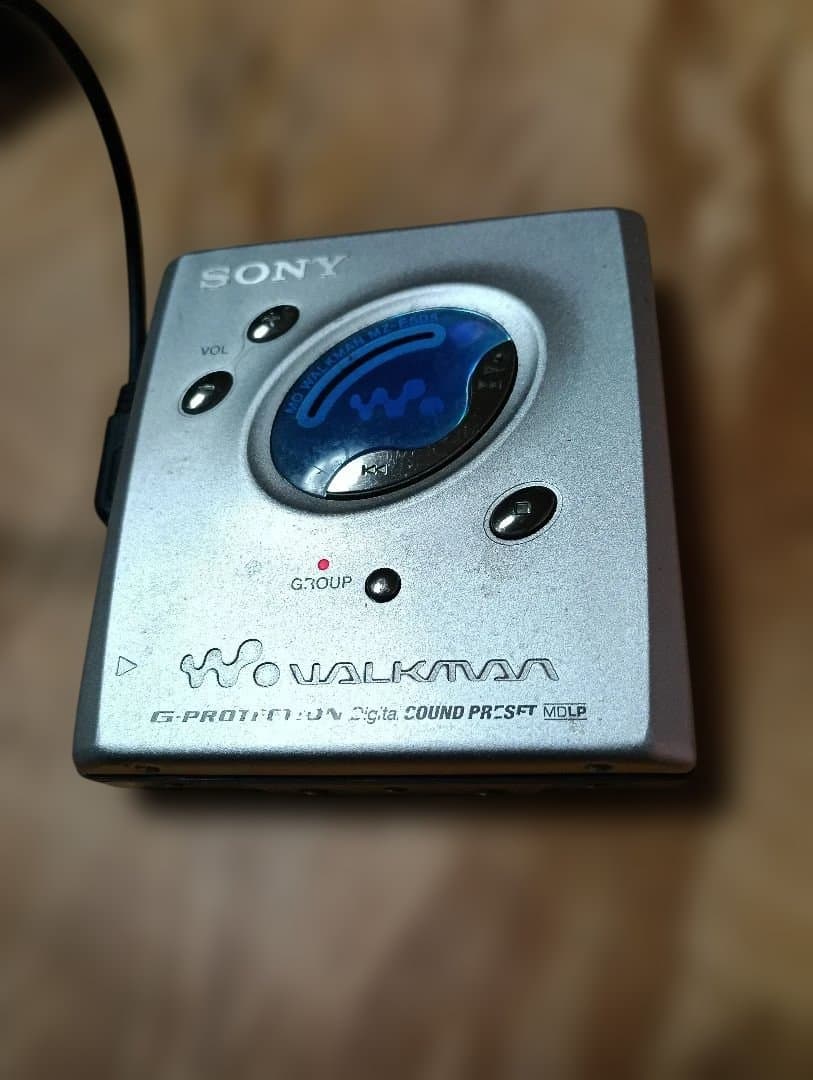 SONY MZ-E500 ポータブルMDプレーヤー