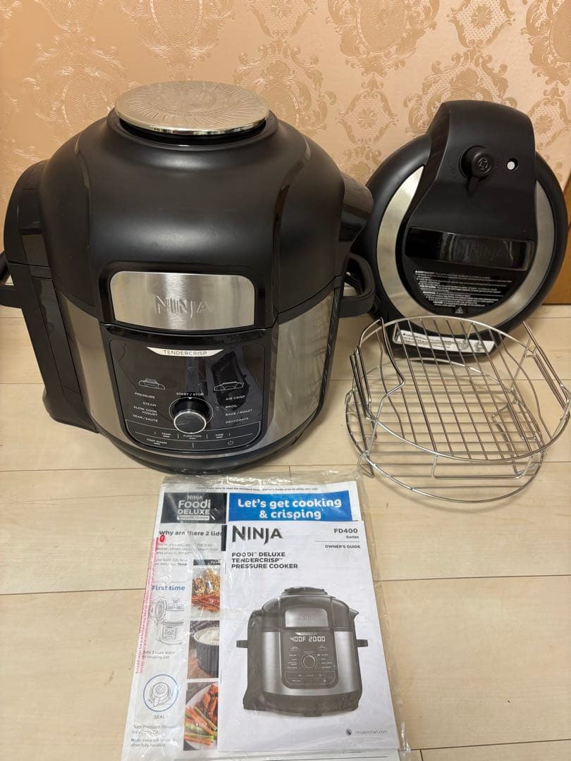 Ninja FD400エアフライヤー、圧力鍋