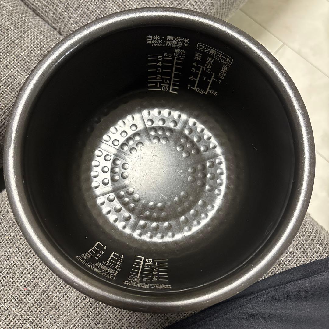 日立 HITACHI 圧力＆スチームIH炊飯器 RZ-RV10BKM 赤