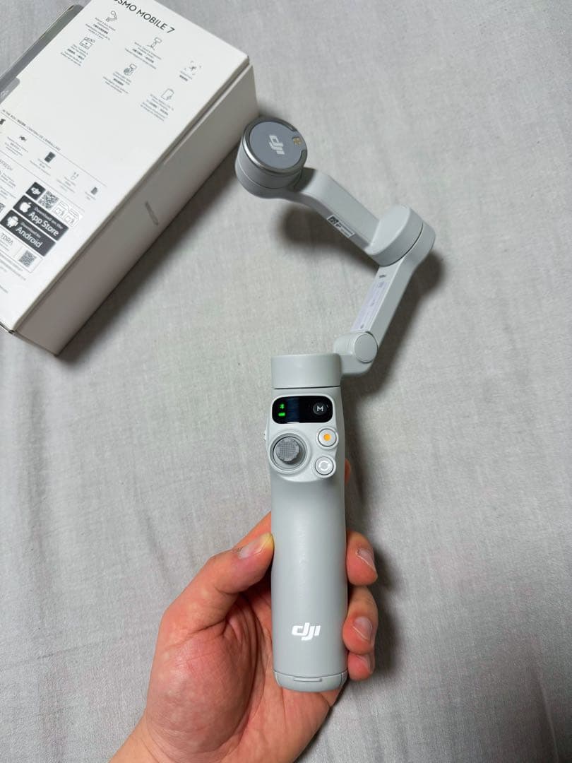 DJI Osmo Mobile 7 グレー 正規品 付属品完備 人気ジンバル