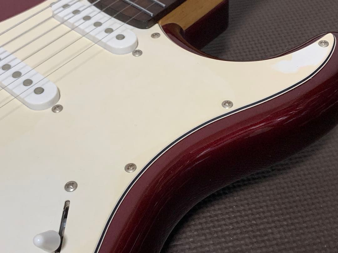 Mavis メイビス ストラトキャスター タイプ エレキギター ワインレッド