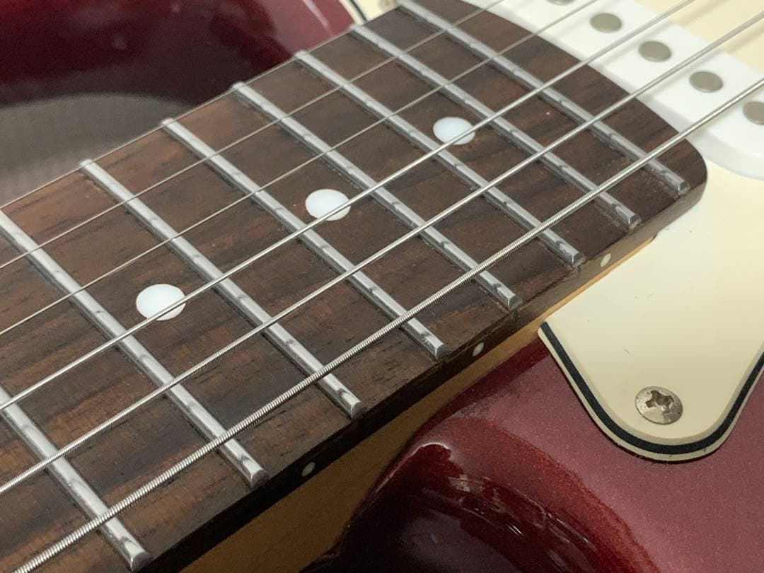 Mavis メイビス ストラトキャスター タイプ エレキギター ワインレッド