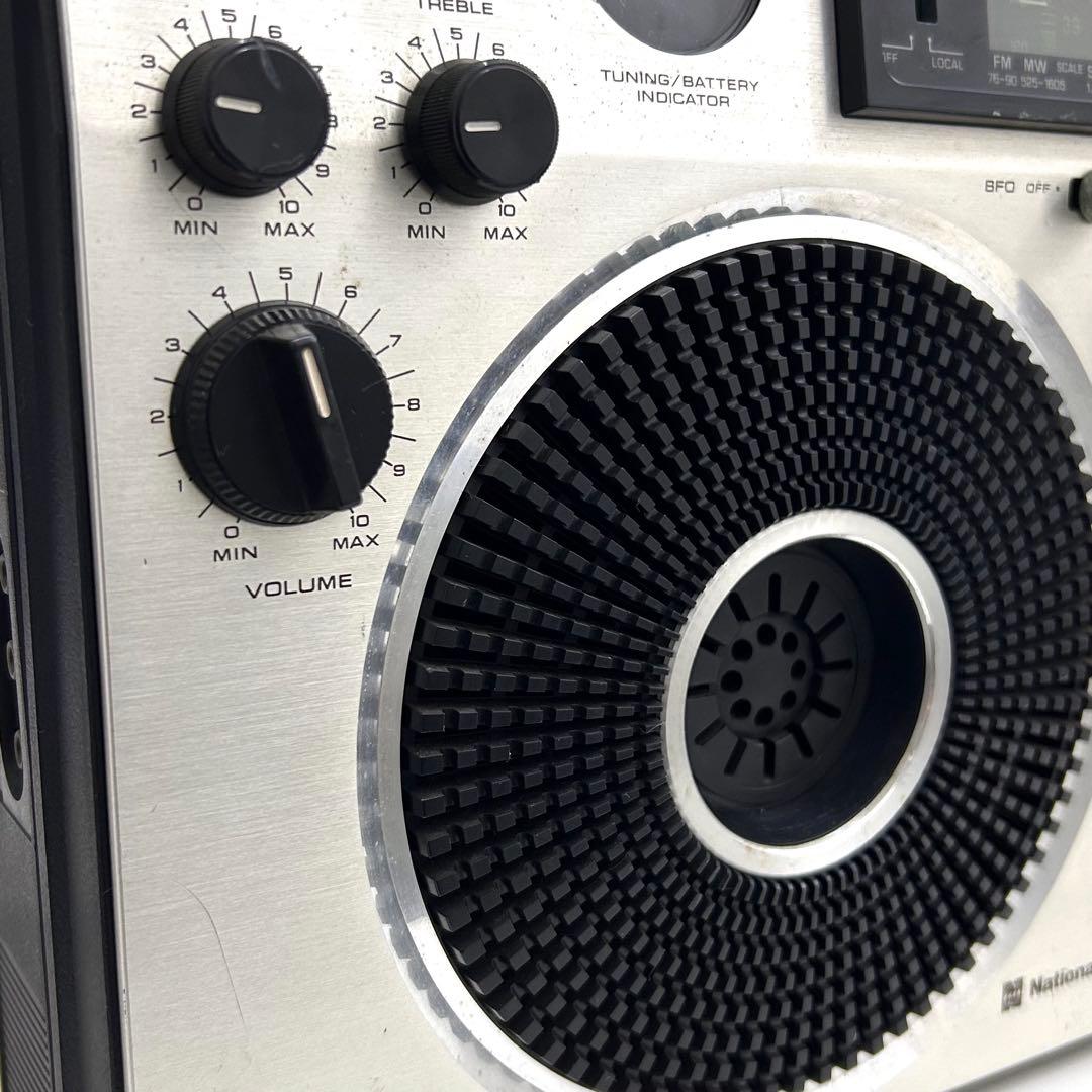 【感動稼動品】松下電器 ラジオ 昭和レトロ 音質良好 アンティーク 動作確認OK