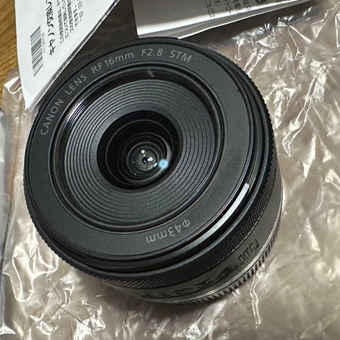 【美品】canon RF 16mm F2.8 STM