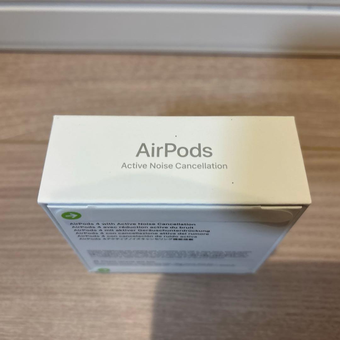 AirPods 4 本体 アクティブノイズキャンセリング　新品　未使用
