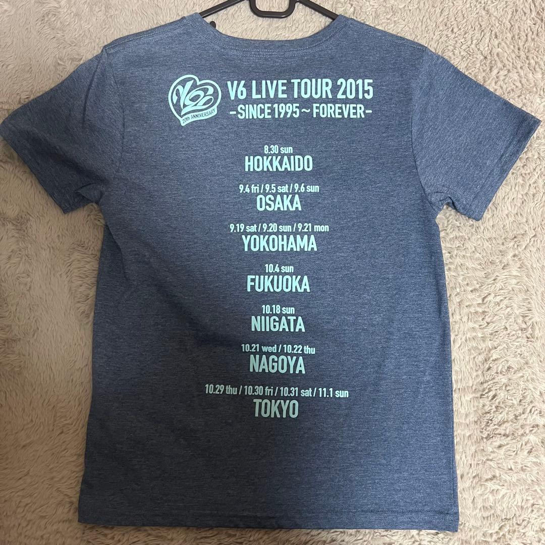 V6 LIVE TOUR 2015 20th ANNIVERSARY Tシャツ