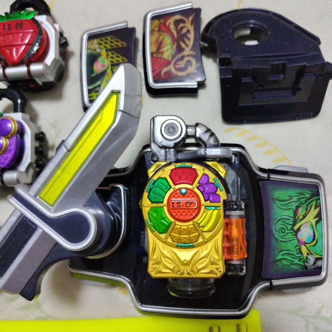 仮面ライダーガイム 鎧武 DX戦極ドライバー 変身ベルト ロックシードセット