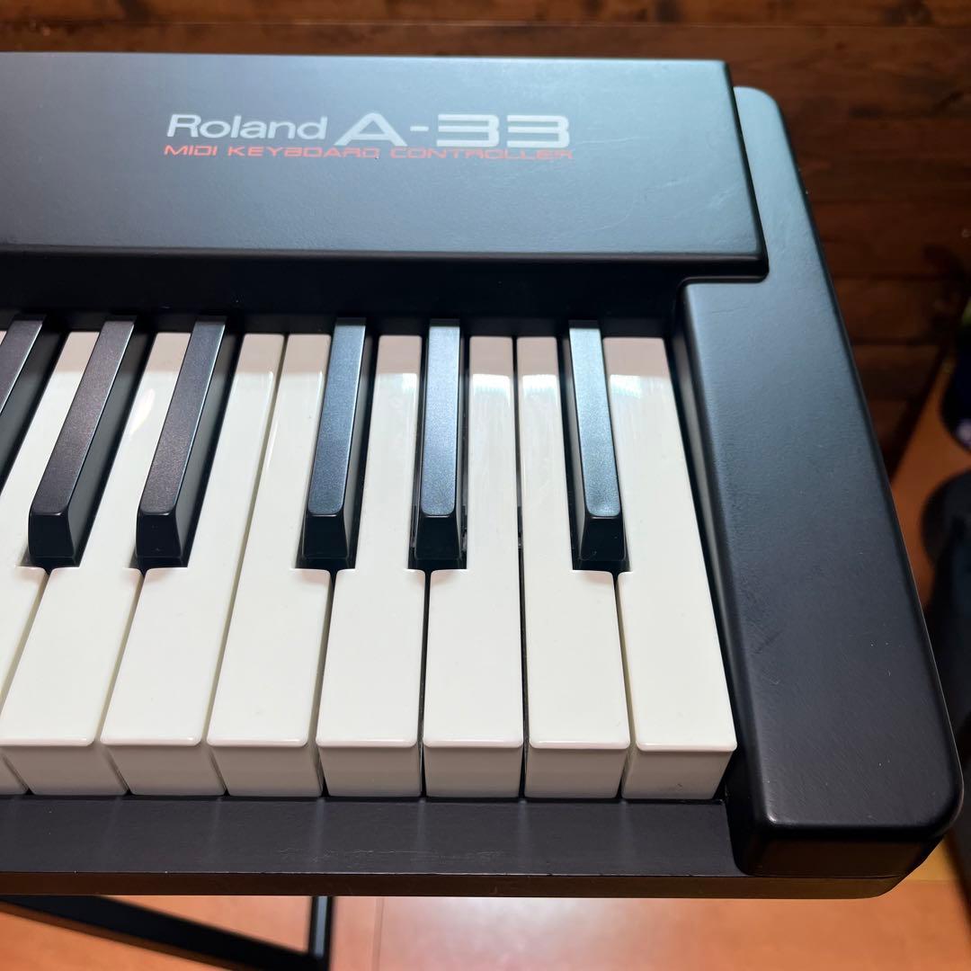 【希少・イタリア製】Roland A-33 MIDIキーボード 76鍵盤