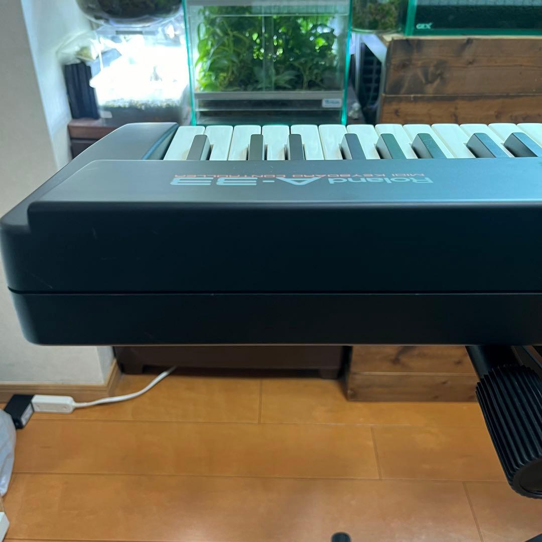 【希少・イタリア製】Roland A-33 MIDIキーボード 76鍵盤