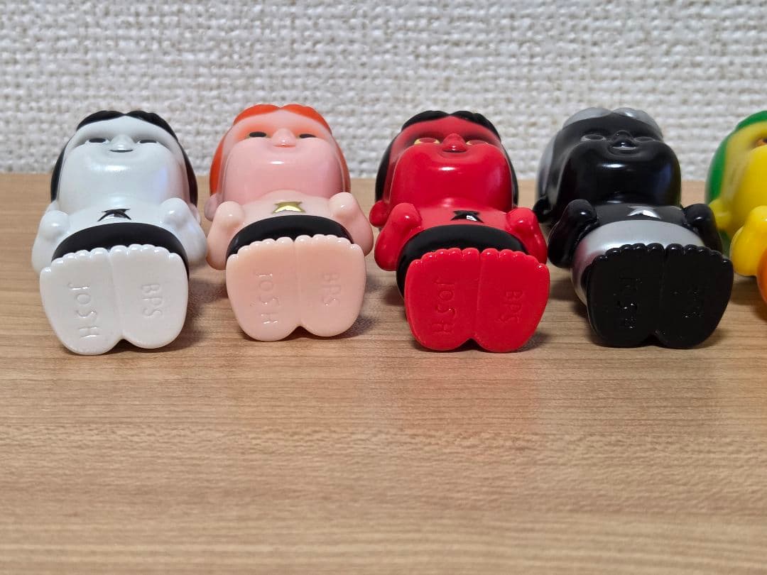 BLACK PEARLS mini HAPY ソフビ 8種セット ☆ ガチャ