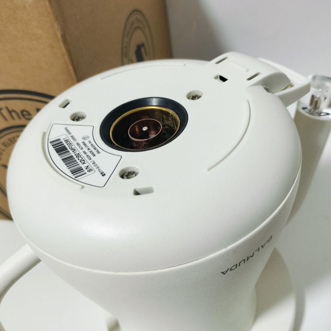【動作確認済み】BALMUDA バルミューダ　電気ケトル　ホワイト　1182