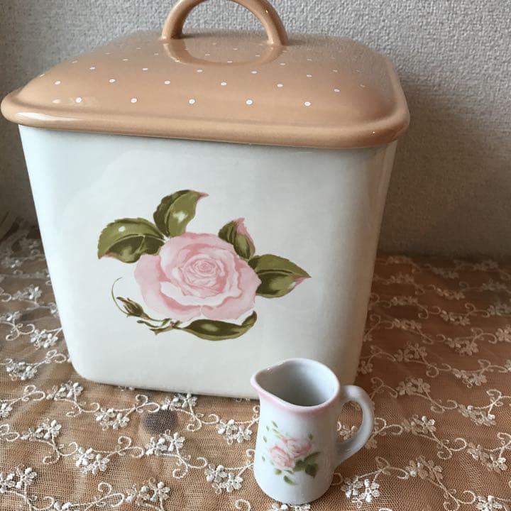 イマン　・アントワネット陶器ストッカーL・マリアンヌミニピッチャー