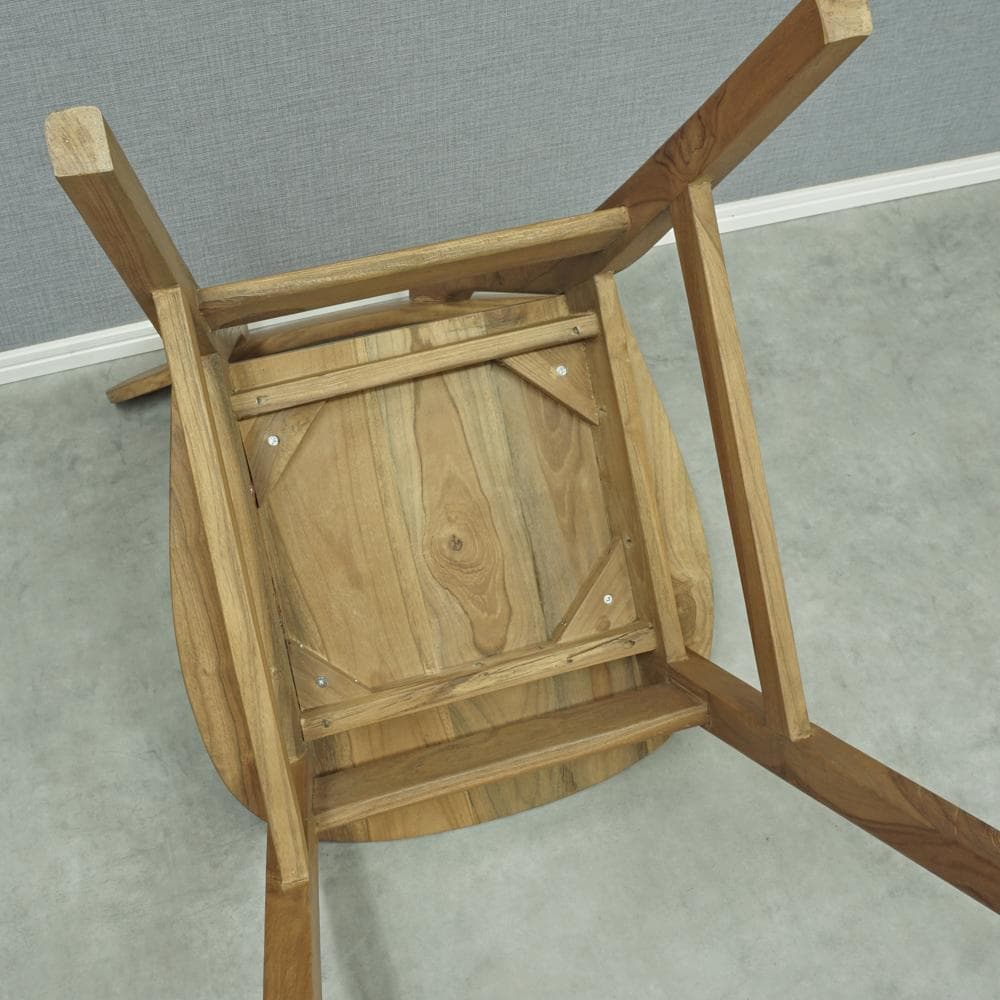 チークチェア（ナチュラル）　ダイニングチェア　無垢　teak シンプル