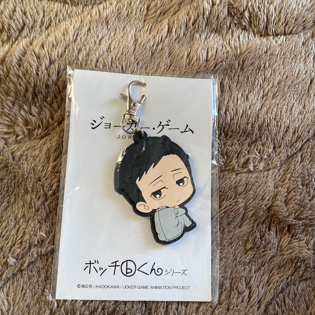 ジョーカーゲーム　福本　グッズ　中井和哉　アクリルスタンド　缶バッジ