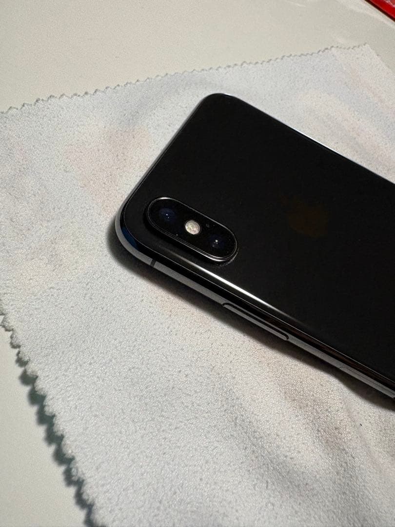Apple iPhone X 256GB スペースグレイ　美品