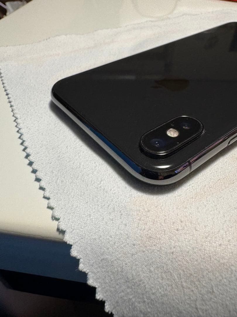 Apple iPhone X 256GB スペースグレイ　美品
