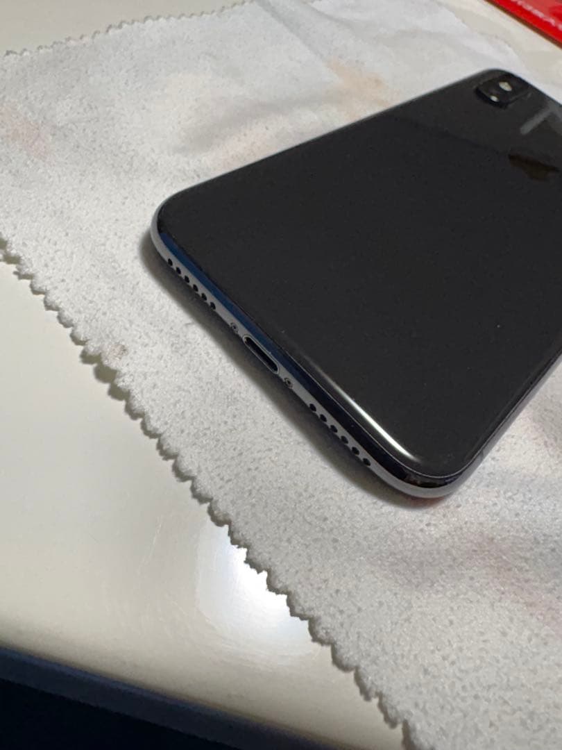 Apple iPhone X 256GB スペースグレイ　美品