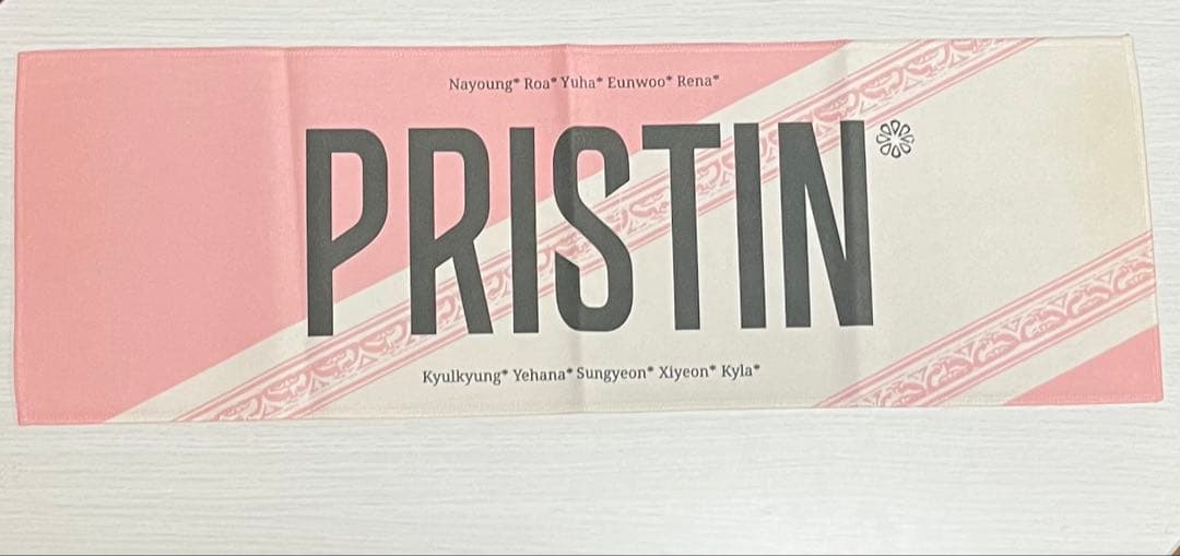 PRISTIN サイン入り 写真 サノク WEE WOO 公式スローガン セット