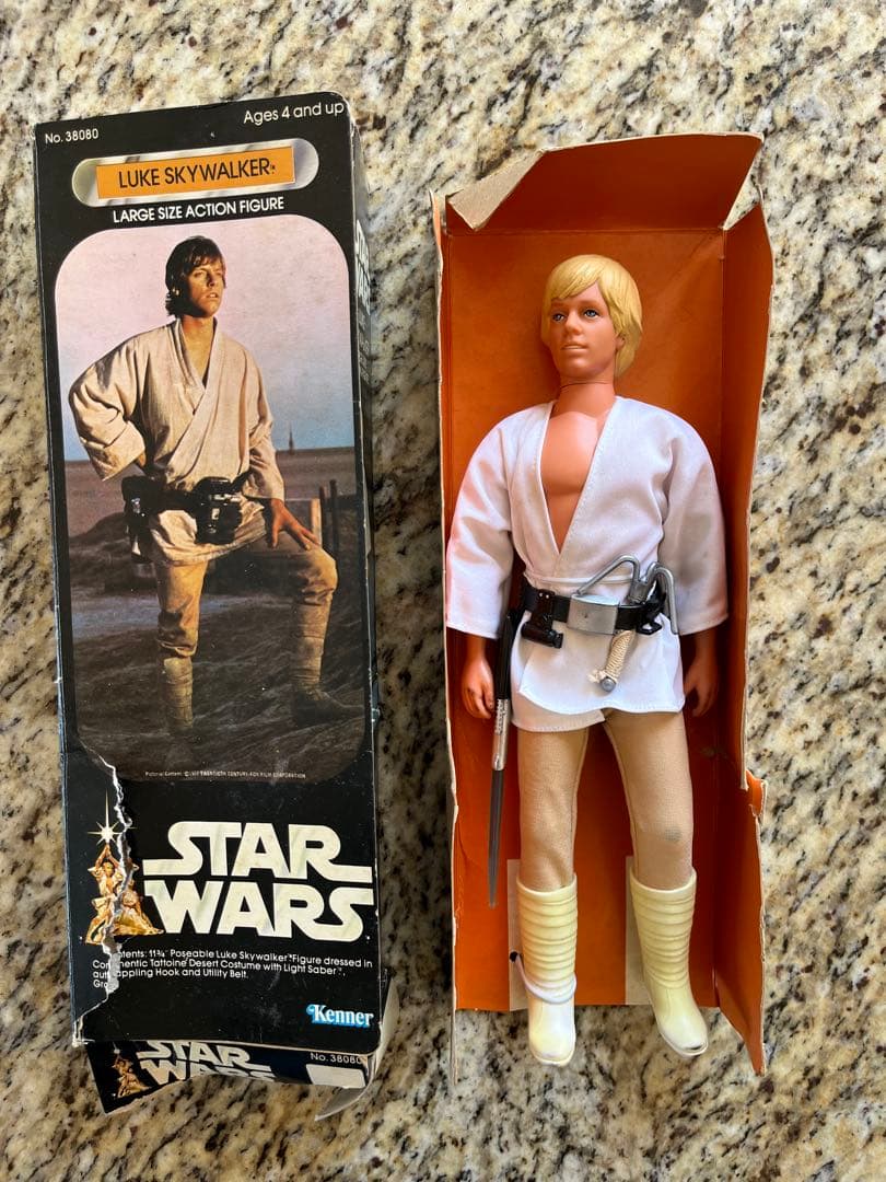 Kenner 12\\" ルーク・スカイウォーカー Star Wars 当時物