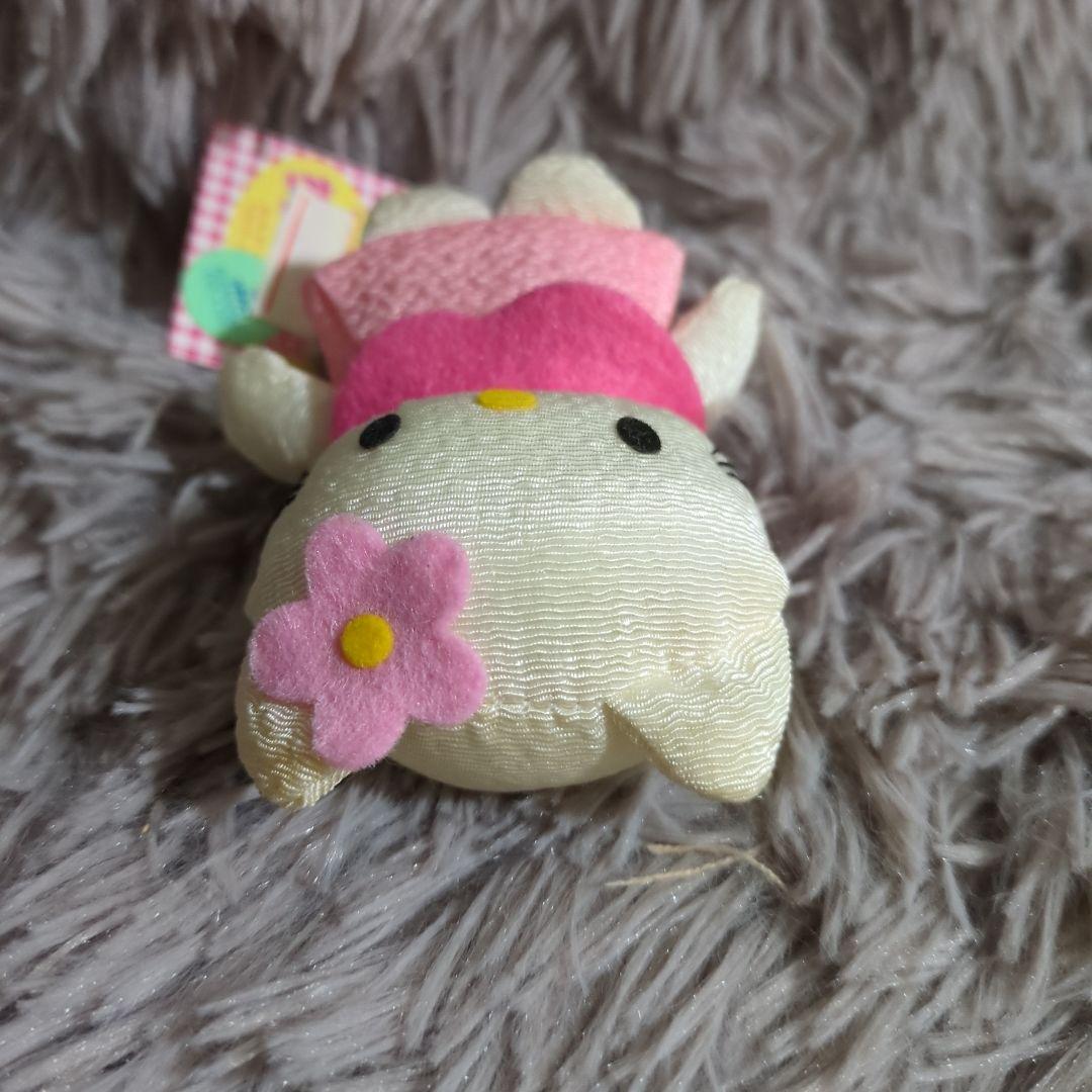 SANRIO　お花キティ　ちりめんマスコット