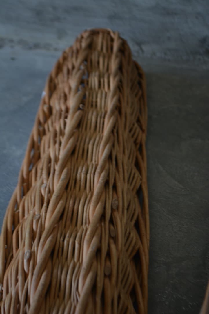 バゲット  フランスパン  バスケット  アンティーク  藤  H