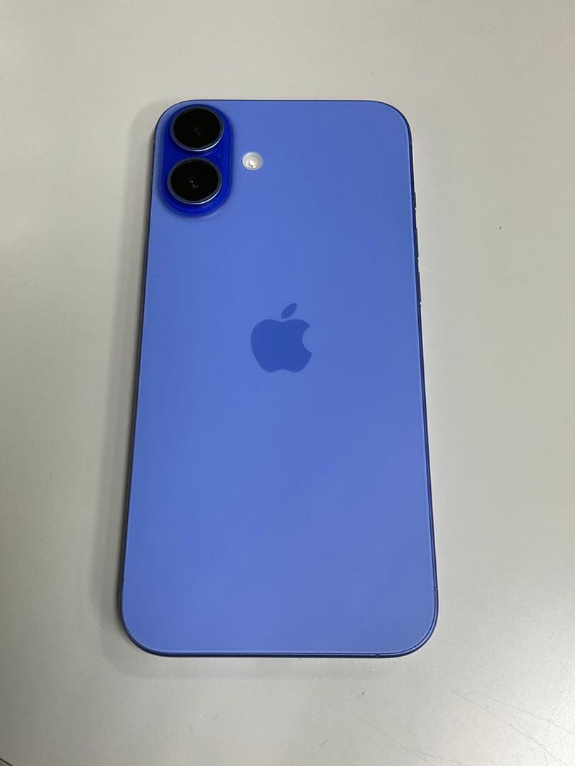 Apple iPhone 16 Plus 128GB 本体 ウルトラマリン 美品