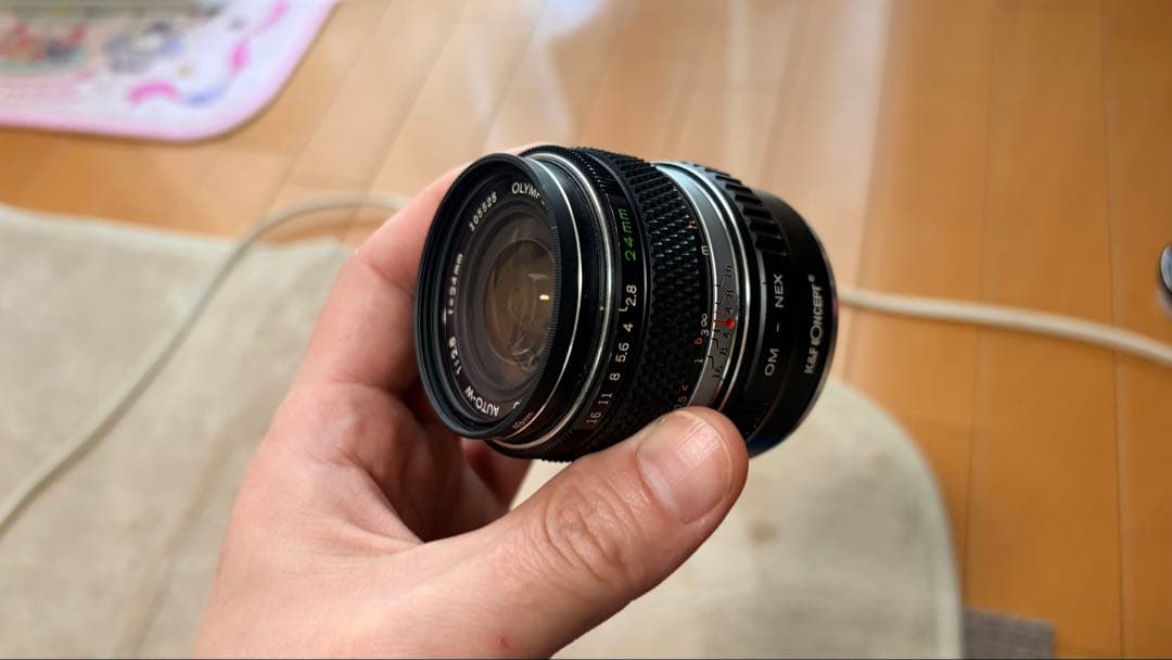 OLYMPUS H.ZUIKO 24mm F2.8 レンズ