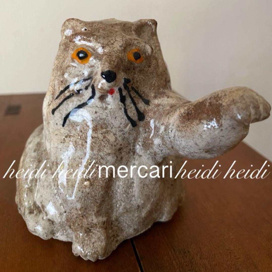 陶芸作家　増田光さんのねこ