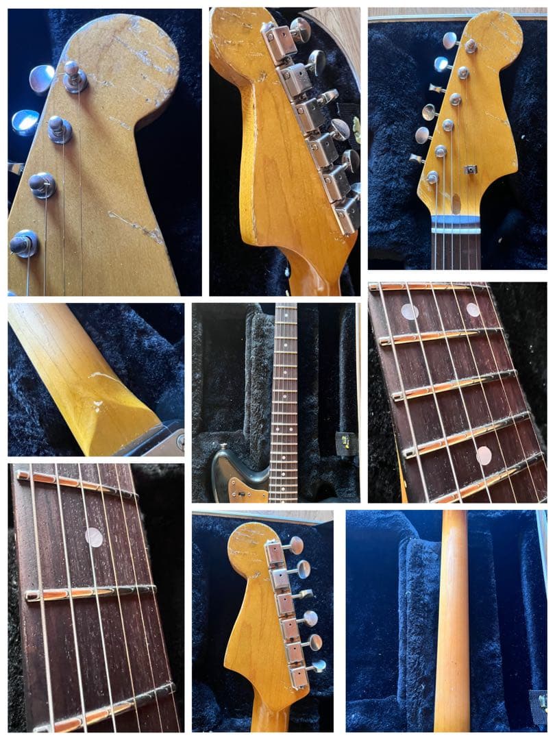 マルチレイヤーレリック60sジャズマスタースタイルAlnico5 PU