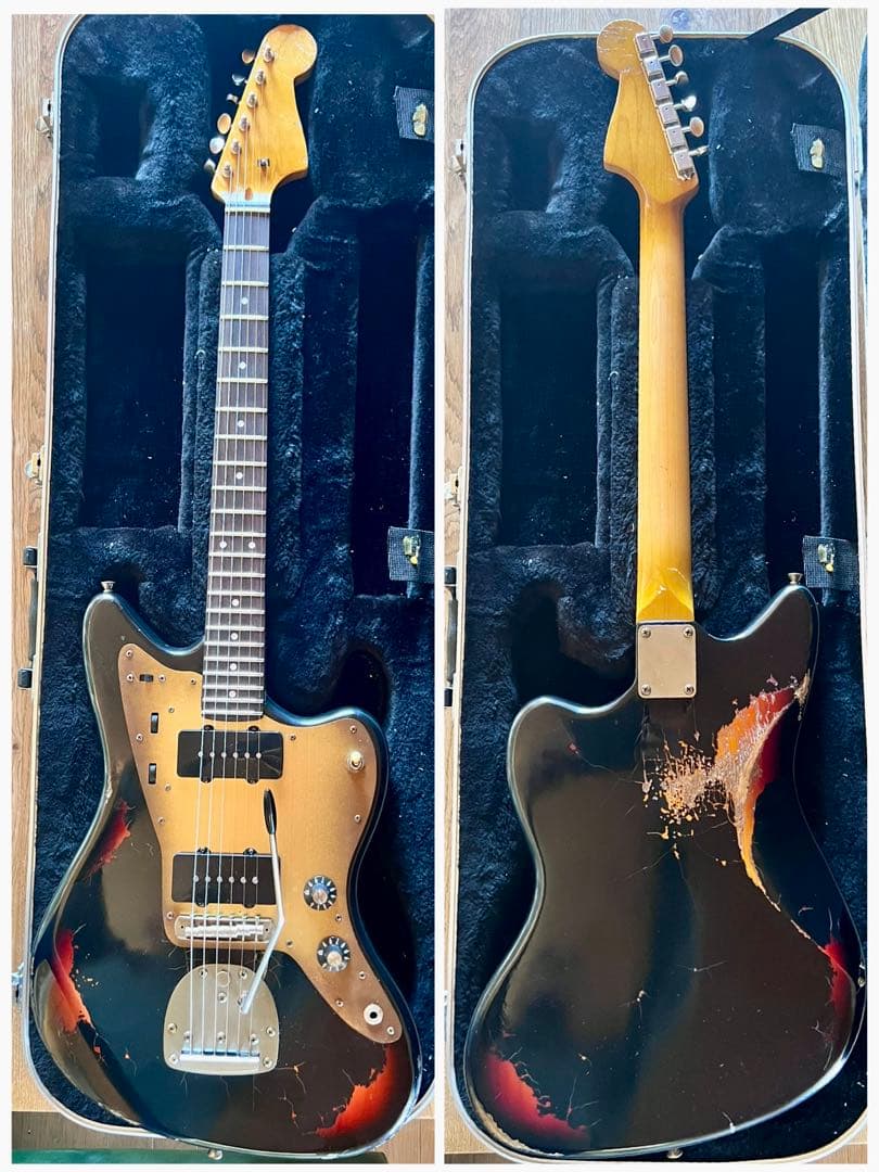 マルチレイヤーレリック60sジャズマスタースタイルAlnico5 PU