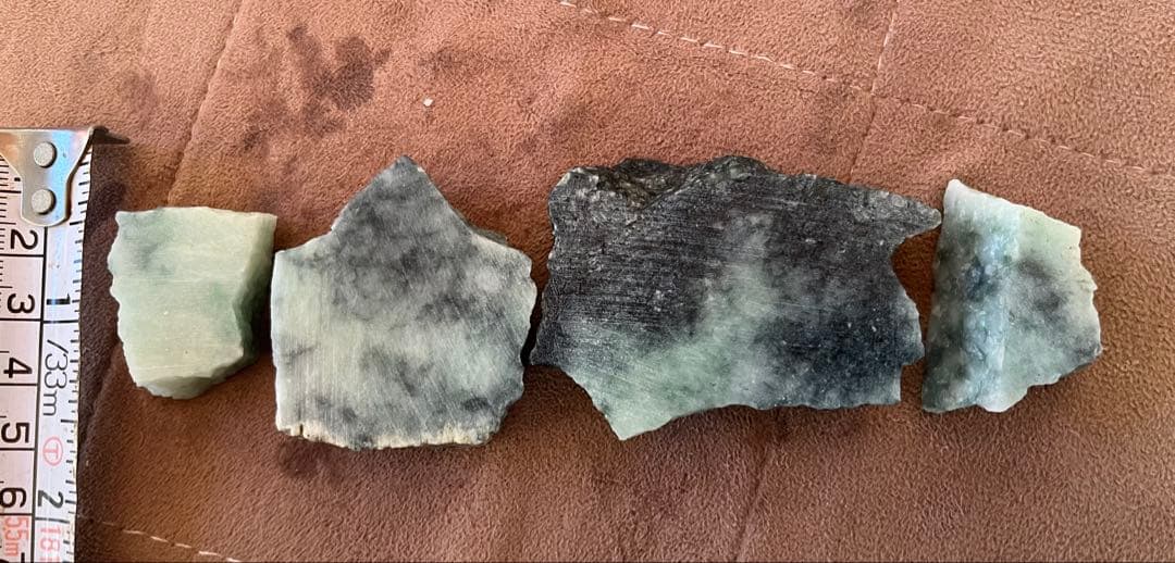 糸魚川　小滝川　翡翠　原石　4個セット